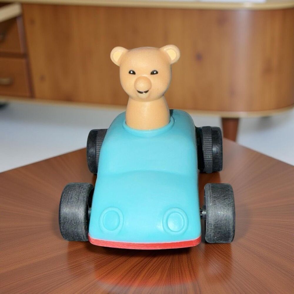 Vintage 1995 American Girl Bitty Baby Bitty Bear In Zoom Zoom Car A29